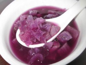 紫薯雪耳湯