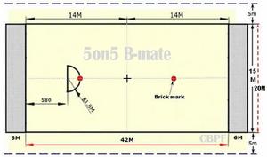SZ-BPF 5on5B-mate 五人制飛盤爭奪賽場地