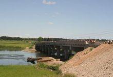 赤大白鐵路施工現場一