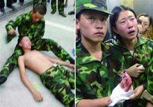 湖南軍訓教官與師生衝突