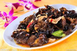 豬肉炒木耳 豬肉炒木耳