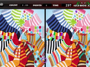 花襪子找不同 花襪子找不同