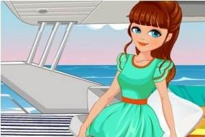 遊艇上的少女 遊艇上的少女