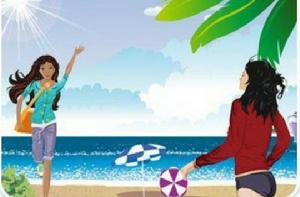 沙灘排球秀 沙灘排球秀