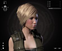 EVE Online角色形象重塑界面