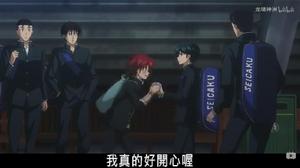 劇場版英國式庭球城決戰遇到越前龍馬時興奮的樣子