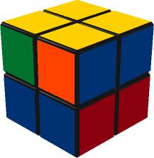 【第二階段】：翻轉底層角塊，對齊底層顏色。