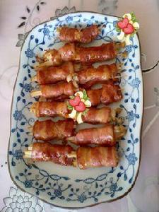 烤培根金針菇 烤培根金針菇