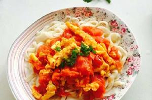 西紅柿雞蛋蓋澆面 西紅柿雞蛋蓋澆面