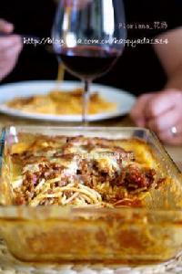 芝士焗肉醬意粉 芝士焗肉醬意粉