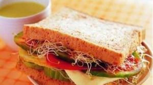 鳳梨火腿蛋焙果