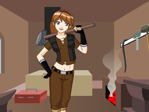 美女小鐵匠 美女小鐵匠