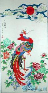 丹鳳朝陽[中國傳統吉祥圖案]