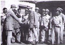 楊國夫俘虜收容所對俘虜進行教育