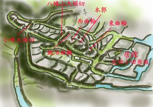 北條時期的小田原城