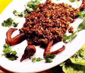 炒馬蹄白鴿 炒馬蹄白鴿