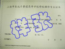 上海高校輔修證書