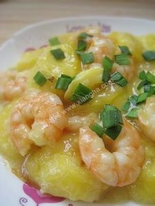 三蝦煎豆腐 三蝦煎豆腐