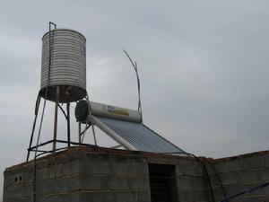 城關五村農戶使用的太陽能