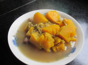 綠豆南瓜燉排骨