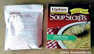 （圖）湯和牛奶易於脫水，保質期可達數年。
