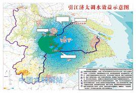 引江濟太[望虞河等引長江水入太湖流域的調水工程]