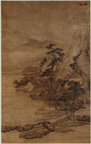 清陳卓攜琴訪友圖 清陳卓攜琴訪友圖