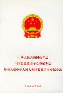 中國公民收養子女登記辦法