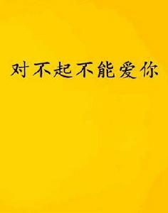 對不起不能愛你 對不起不能愛你