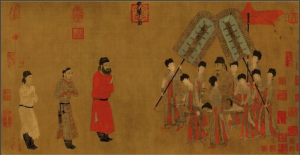 閻立本《步輦圖》卷
