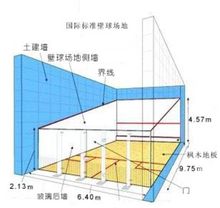 國際標準壁球場地