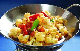 乾鍋有機菜花 乾鍋有機菜花