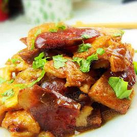 臘腸炒豆腐 臘腸炒豆腐