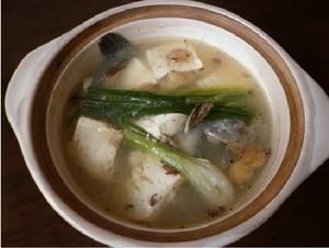 烏塘鱧燉嫩豆腐