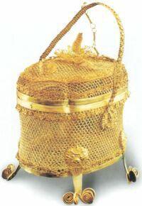 金銀結條籠子 金銀結條籠子