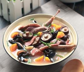 菌菇燉乳鴿 菌菇燉乳鴿