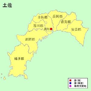 土佐國分郡圖