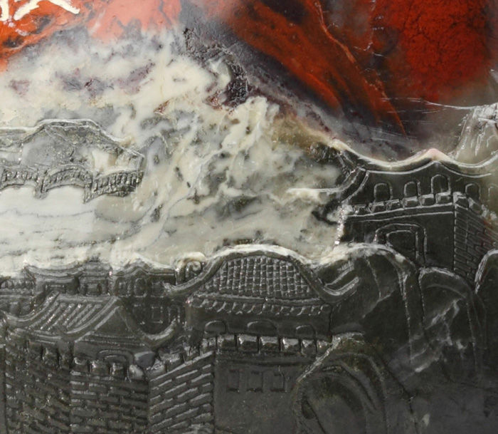 波濤洶湧遠處，銅雀宮在我們面前晃動