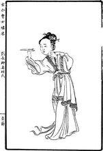 劉長卿妻桓氏畫像