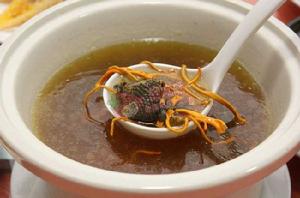 蟲草燉墨魚 蟲草燉墨魚