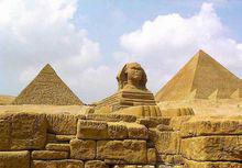 埃及金字塔景觀圖