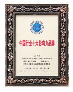 行業十大影響力品牌