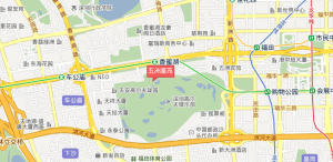 深圳地圖，五洲星苑地理位置