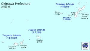 多良間村在日本沖繩縣的位置
