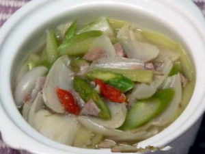 百合蘆筍湯 百合蘆筍湯