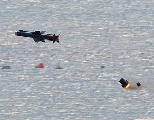 台軍雄風IIE反艦飛彈飛行中拋掉二級發動機