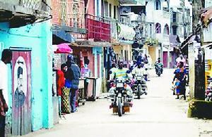 奈及利亞南部河流州街頭一角