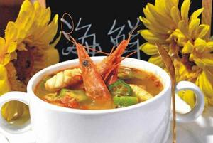 蝦仁魷魚義大利海鮮湯 蝦仁魷魚義大利海鮮湯