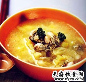瘦肉章魚西菜湯 瘦肉章魚西菜湯