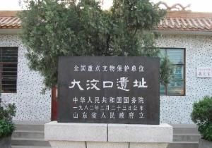 大汶口遺址 大汶口遺址